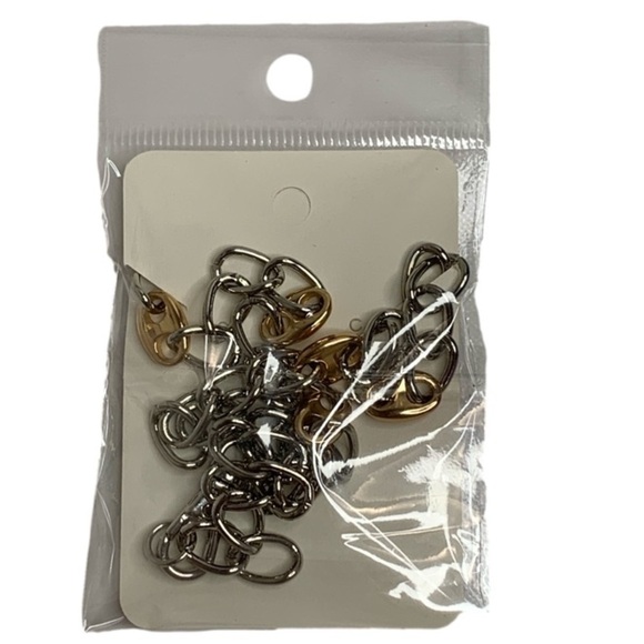 Golden silver chain necklace - Picture 5 of 5